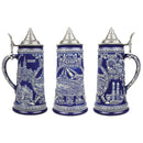 Olympia Park .85L Beer Stein & German Landmarks w/ Metal Lid - ScandinavianGiftOutlet