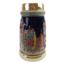 German Village Engraved Ceramic .75L Beer Stein - ScandinavianGiftOutlet