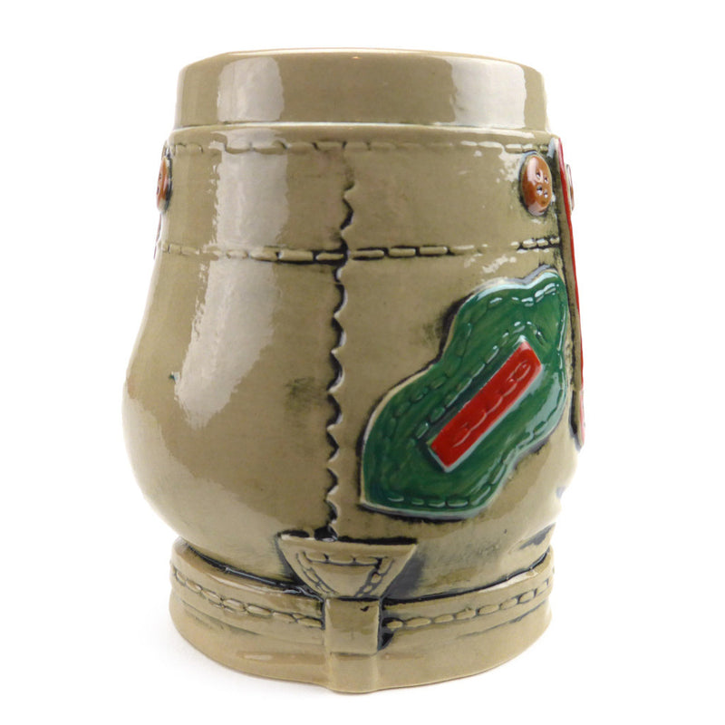 German Lederhosen Beer Stein without Lid - ScandinavianGiftOutlet