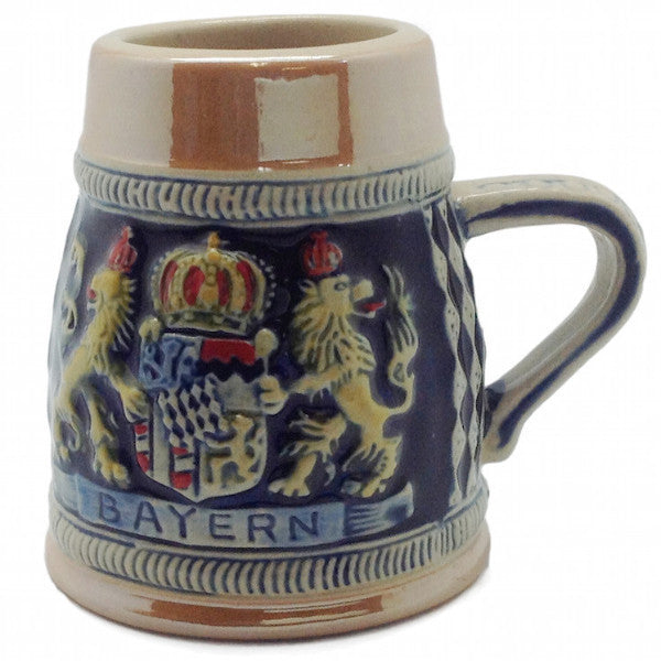 Engraved Beer Stein: Bayern Crown Shot - ScandinavianGiftOutlet