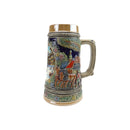 European Winter .5 Liter Embossed Ceramic Beer Stein - ScandinavianGiftOutlet