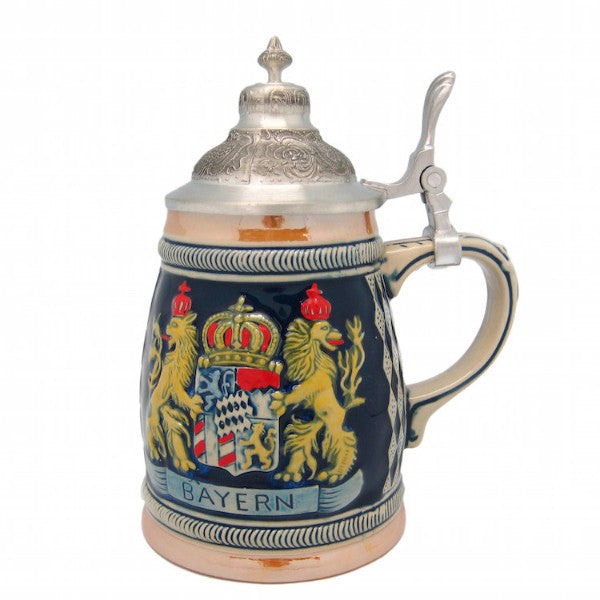 Engraved Beer Stein: Bayern Crown - ScandinavianGiftOutlet