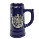 Eagle of Germany .75L Beer Mug Cobalt Blue Medallion Stein - ScandinavianGiftOutlet