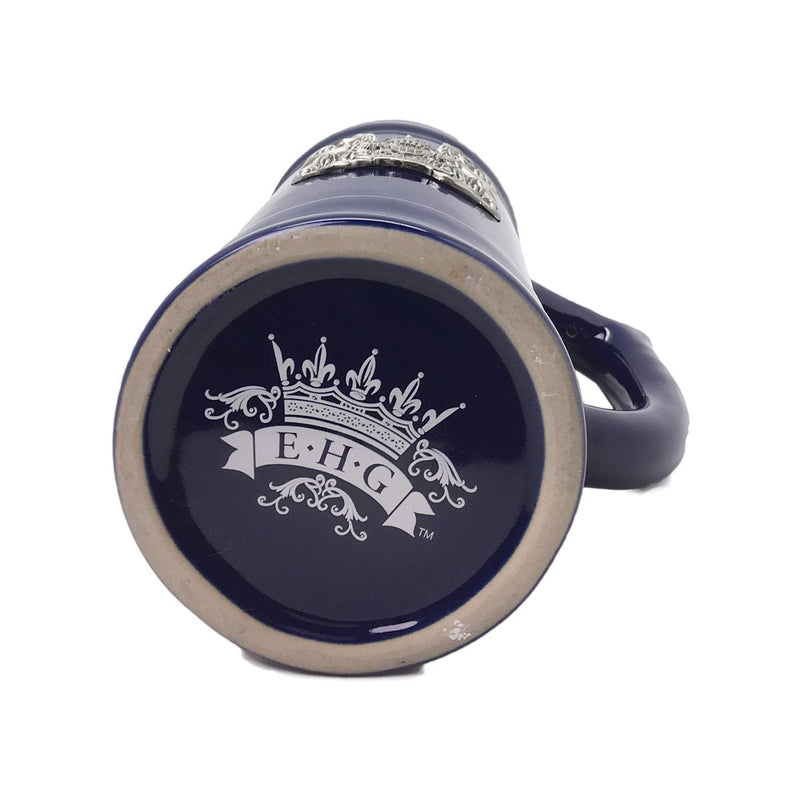 Eagle of Germany .75L Beer Mug Cobalt Blue Medallion Stein - ScandinavianGiftOutlet
