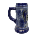 Raised Relief .75L Ceramic Beer Stein & Bayern Metal Medallion - ScandinavianGiftOutlet