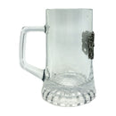 Cool Beer Mug Oktoberfest .5L with Bayern Metal Medallion - ScandinavianGiftOutlet