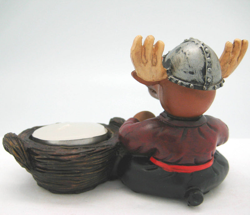 Moose Candle Votive - ScandinavianGiftOutlet