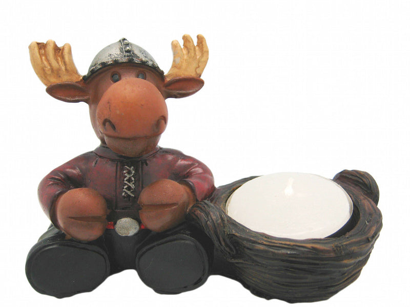 Moose Candle Votive - ScandinavianGiftOutlet