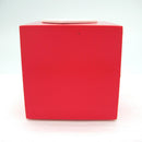 Scandinavian Square Heart Candle Votive Red - ScandinavianGiftOutlet