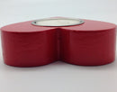 Scandinavian Heart Candle Votive Red - ScandinavianGiftOutlet