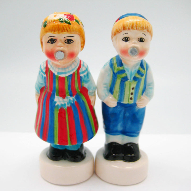 Collectible Magnetic Salt and Pepper Shakers Finnish - ScandinavianGiftOutlet