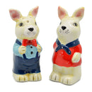 Animal Salt and Pepper Shakers Rabbits Basket - ScandinavianGiftOutlet