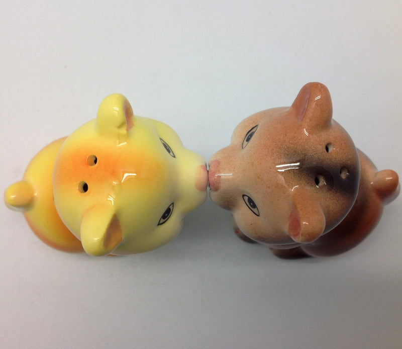 Ceramic Salt & Pepper Set Magnetic Cats - ScandinavianGiftOutlet