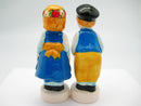 Vintage Salt and Pepper Shakers Swedish Standing Couple - ScandinavianGiftOutlet