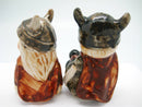 Vintage Salt and Pepper Shakers Norwegian Vikings - ScandinavianGiftOutlet
