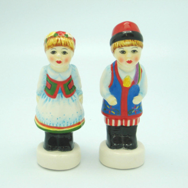 Polish Gift Idea Ceramic Salt & Pepper Set - ScandinavianGiftOutlet