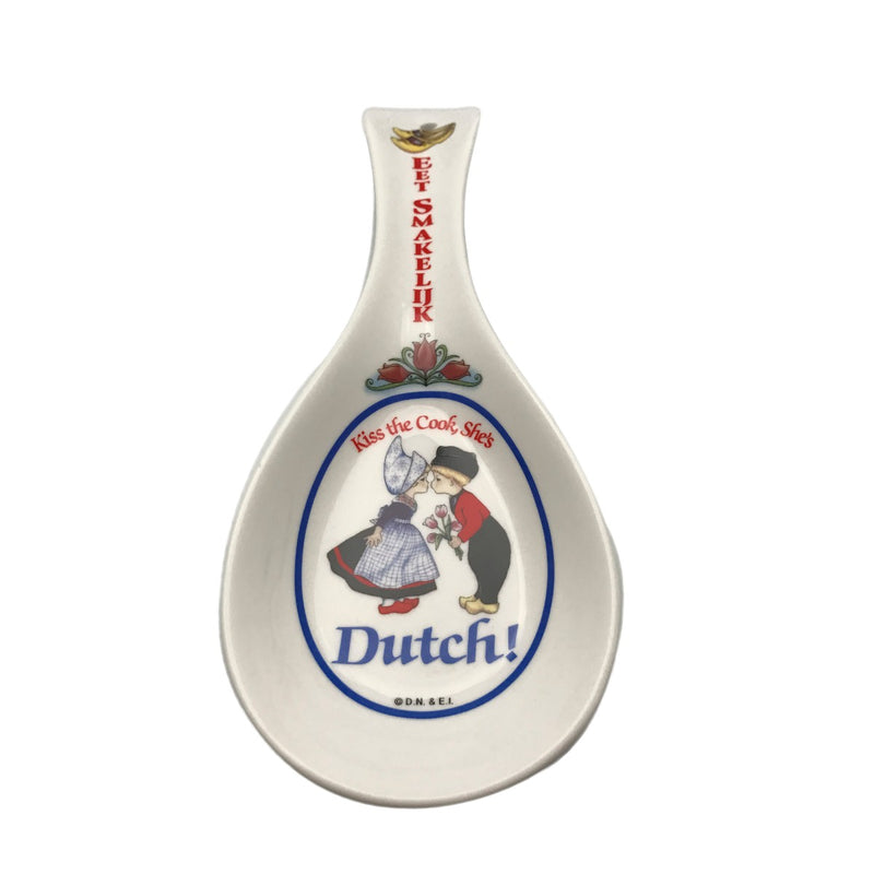 Kitchen Spoon Rest Dutch Gift (Eet Smakelijk) - ScandinavianGiftOutlet