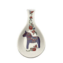 Ceramic Spoon Rest Swedish Blue Dalarna Horse - ScandinavianGiftOutlet