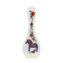 Ceramic Spoon Rest Swedish Blue Dalarna Horse - ScandinavianGiftOutlet