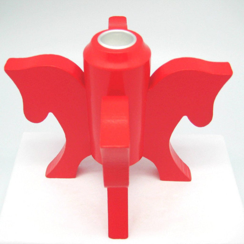 Swedish Dalarna Horse Candle Holder