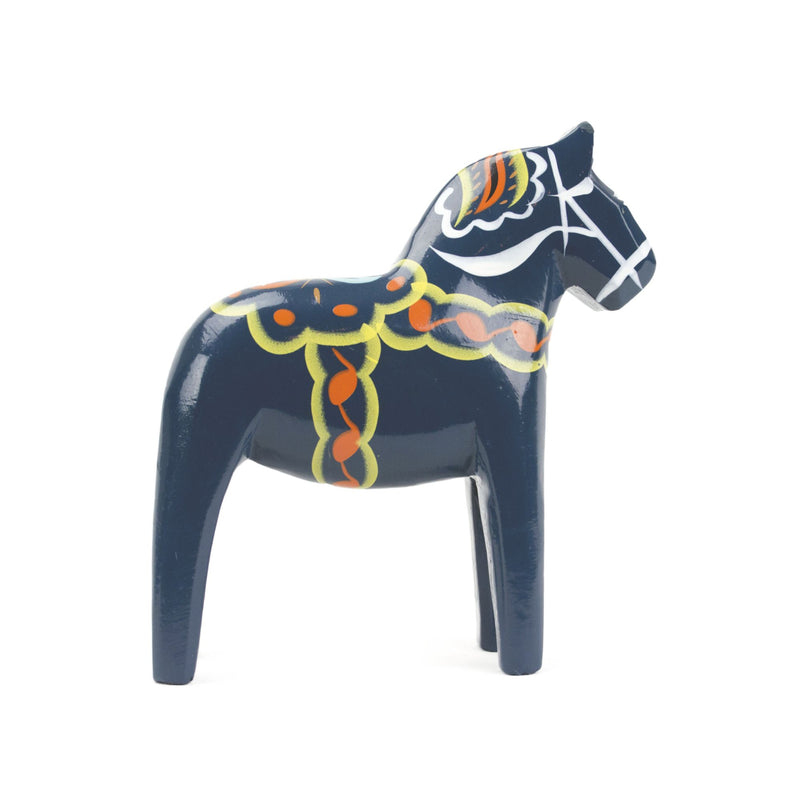 Blue Swedish Dala Horse