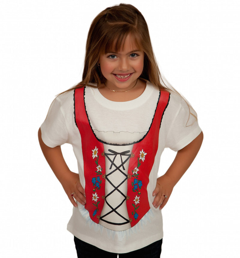 Oktoberfest Youth T Shirt Dirndl Design - ScandinavianGiftOutlet