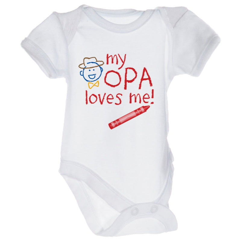 Opa Kids Snap suits "My Opa Loves Me" - ScandinavianGiftOutlet