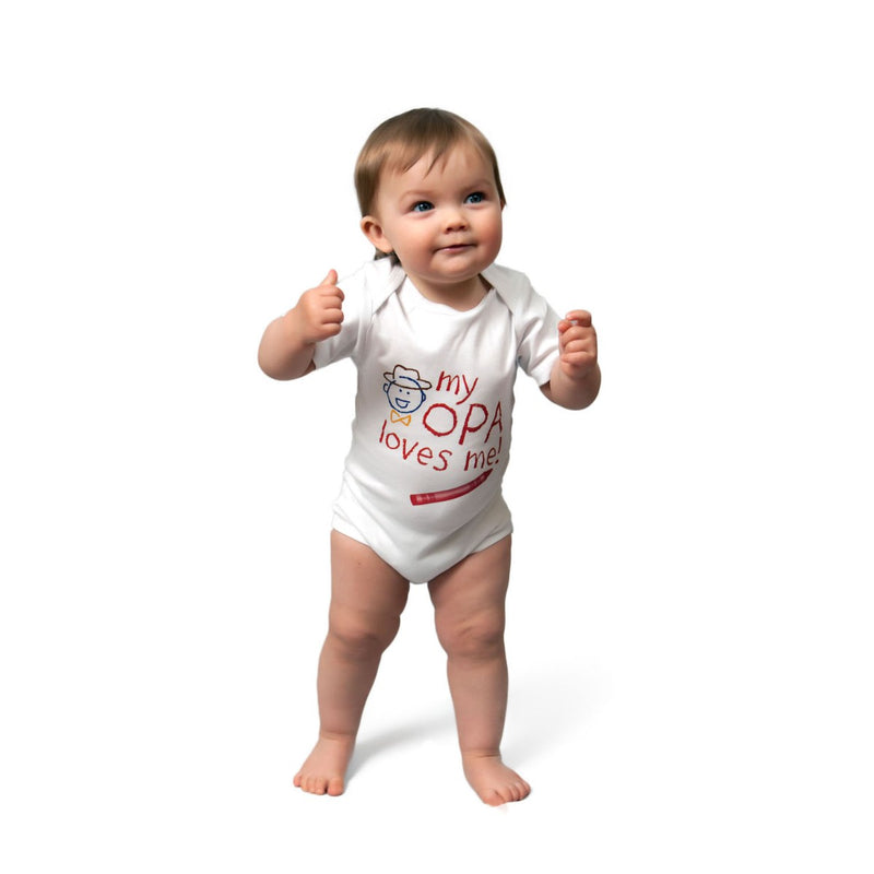 Opa Kids Snap suits "My Opa Loves Me" - ScandinavianGiftOutlet
