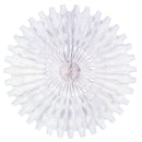 White Tissue Fan Hanging Oktoberfest Party Decorations - ScandinavianGiftOutlet