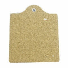 Ceramic Cheeseboard w/ Cork Backing: Winter - ScandinavianGiftOutlet