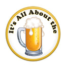 It's All About The Beer 3.5" Oktoberfest German Party Costume Buttons - ScandinavianGiftOutlet