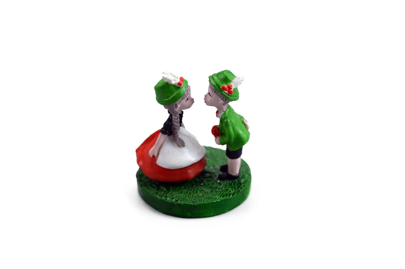 German Couple Miniature  1 1/2" - ScandinavianGiftOutlet