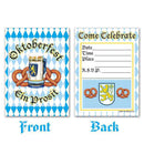 Bavarian Themed Oktoberfest Party Invitations - ScandinavianGiftOutlet