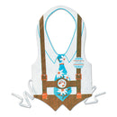 Plastic Oktoberfest Lederhosen Costume Vests Pack of 48 - ScandinavianGiftOutlet
