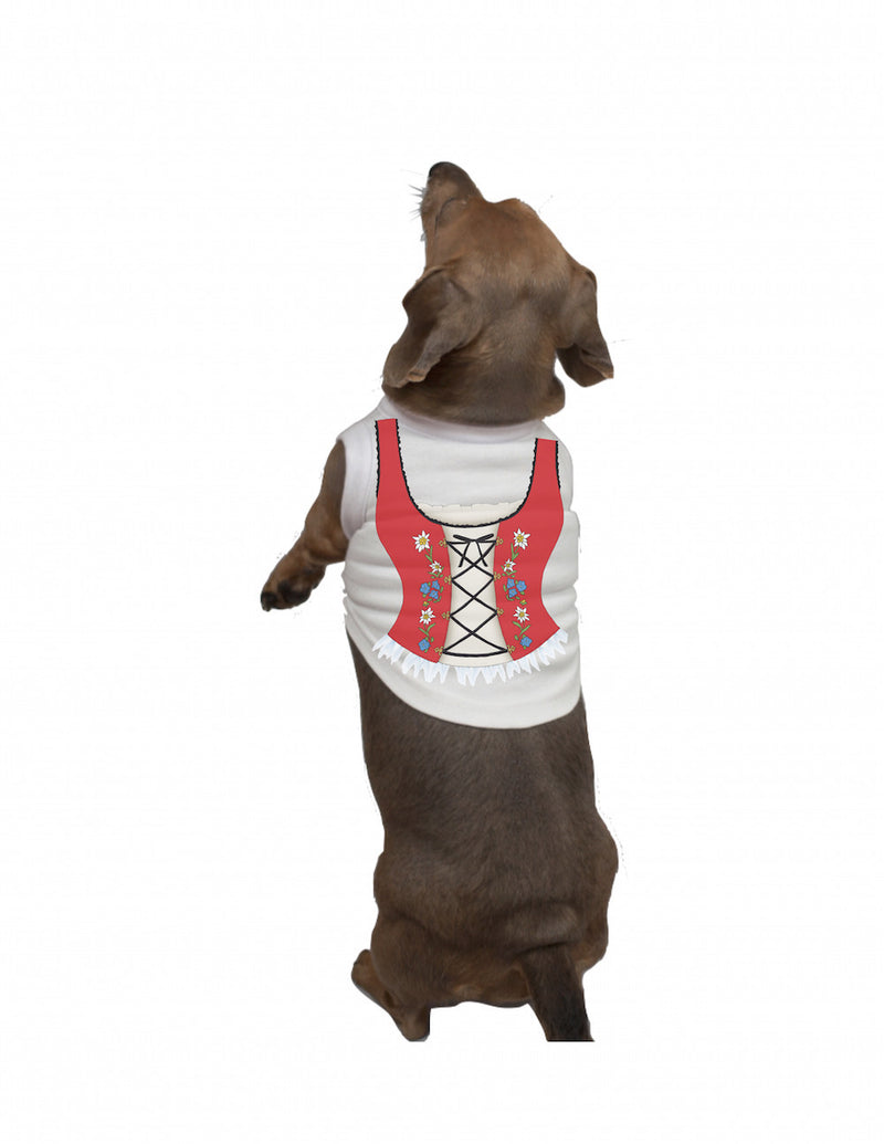 German Dog Tee Shirt: Dirndl - ScandinavianGiftOutlet